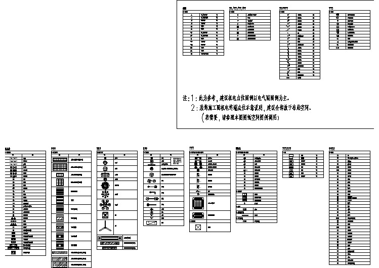 4 总院-图例表(灯具、暖通、安防等)