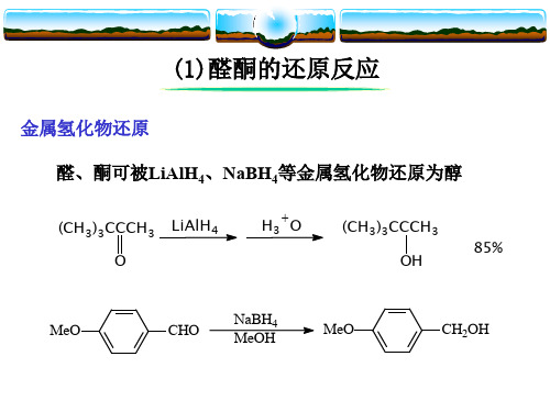 【精选】8.醛酮的还原和氧化反应