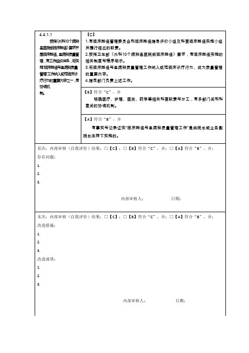 第四章    医疗质量安全管理与持续改进(4.临床路径与单病种)(7款)