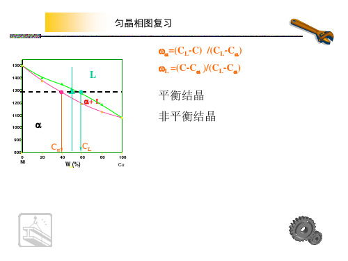 机械工程材料-二元共晶相图