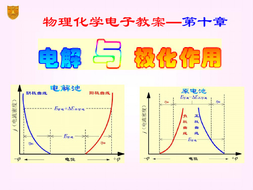 傅献彩《物理化学》第五版课件及习题答案_10电解与极化作用