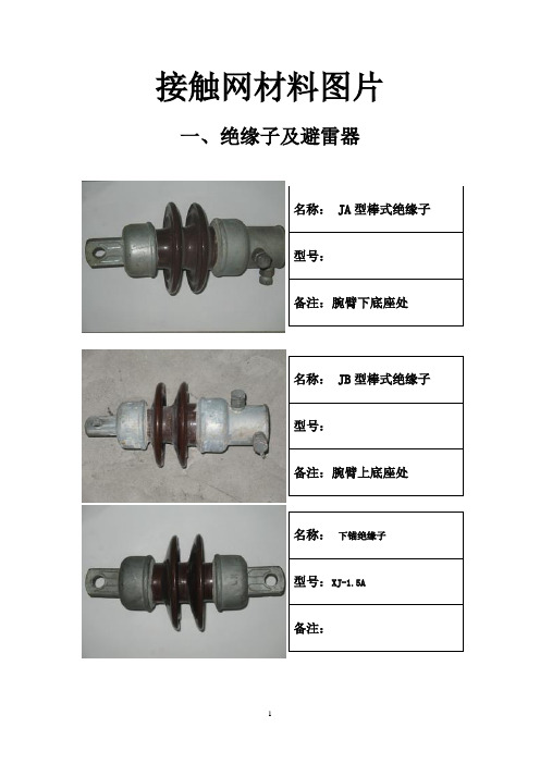 地铁接触网零件图片