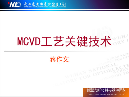 MCVD工艺制备光纤201003