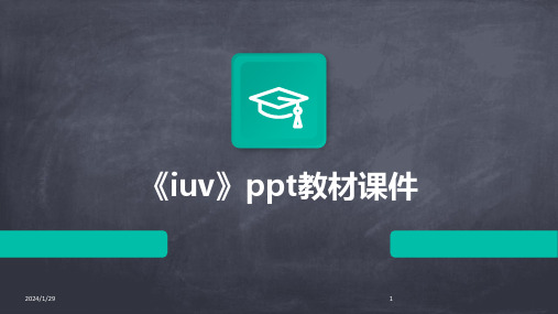 《iuv》ppt教材课件(2024)