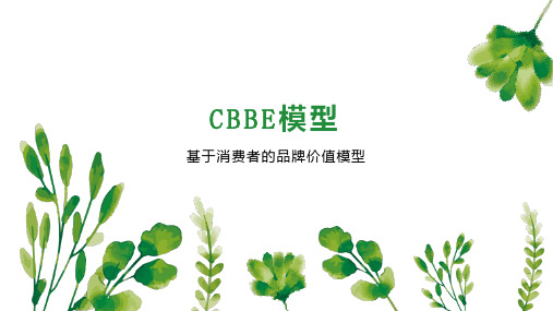 CBBE模型