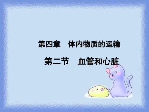 生物七下《血管和心脏》ppt