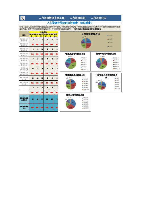 5-人力资源年龄结构分析(职位维度)