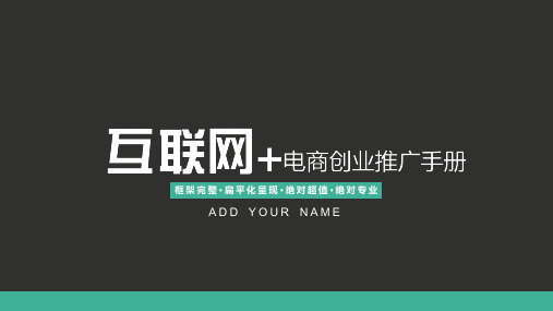 创业计划书模板(互联网：电商投资项目通用系列)