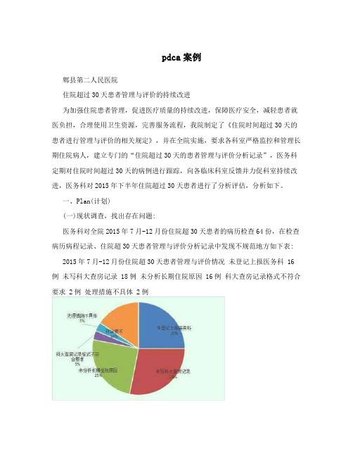 pdca案例