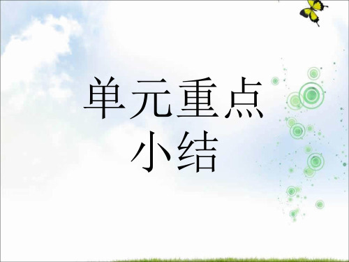 高中英语选修八人教版课件:Unit+2 Cloning2单元重点小结