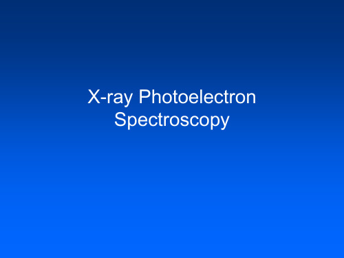 X-ray Photoelectron Spectroscopy