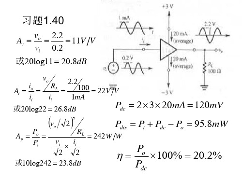 模拟电子电路第五版国外教材版PPT课件