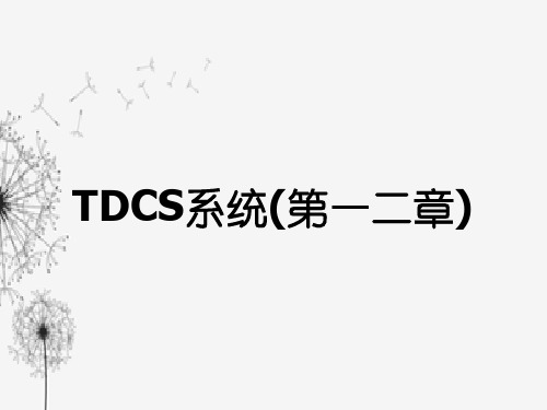 TDCS系统(第一二章)