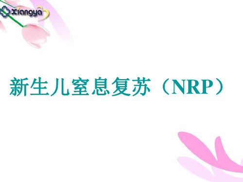 新生儿窒息复苏(NRP)