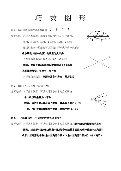 2022年奥数知识点图形计数