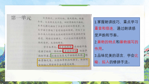 第1课《春》课件+2024—2025学年统编版语文七年级上册 (1)