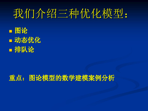 数学建模基础知识