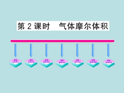 鲁科版化学必修1《化学中常用的物理量-物质的量》ppt课件