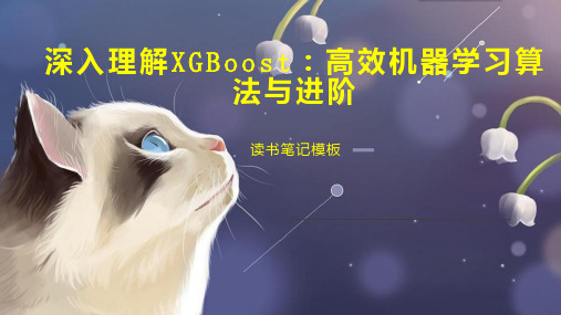 深入理解XGBoost：高效机器学习算法与进阶