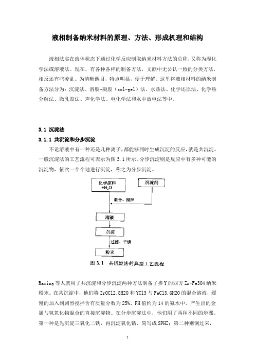 气相与液相法制备纳米材料