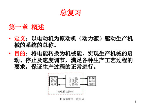 机电传动控制(第五版)完整及其复习ppt课件