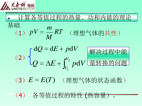 理想气体的等值过程和绝热过程