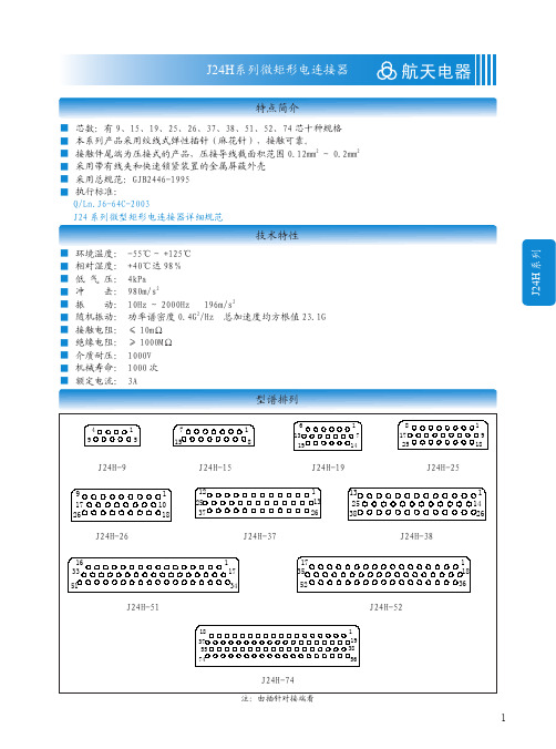 J24H-26TJX系列微矩形电连接器.pdf