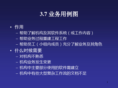 第3章用例及用例图案例PPT课件