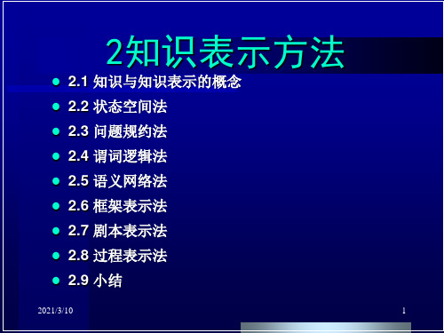 2知识表示2PPT课件