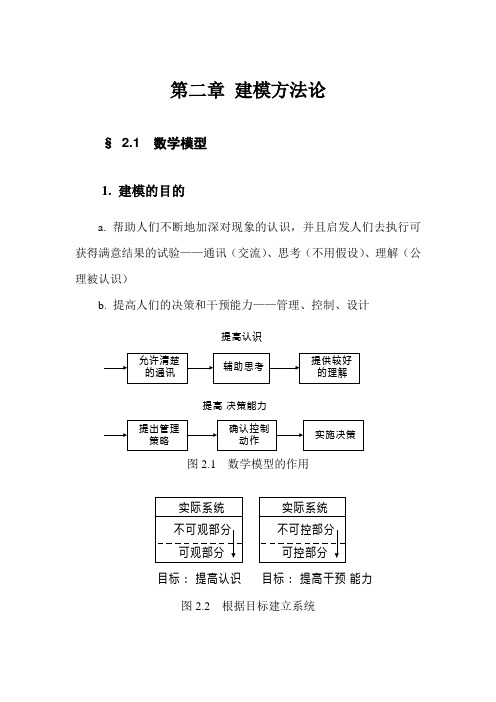 2第二章  建模方法论