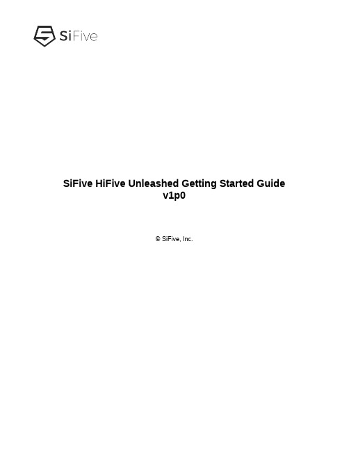 SiFive HiFive Unleashed 初学者指南 v1p0说明书