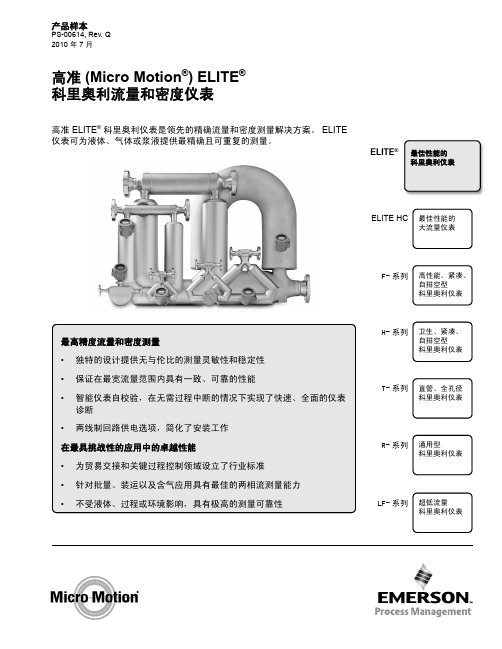 产品样本—CMF系列