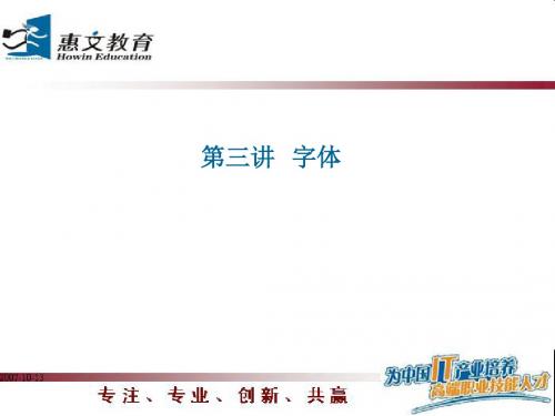 flash 关于字体