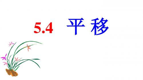 5.4《平移》课件