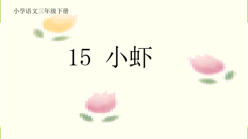 15《小虾》课件(共31张PPT)