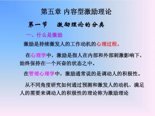 管理心理学总复习二