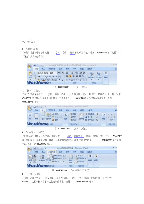 Word2007_基础学习讲解