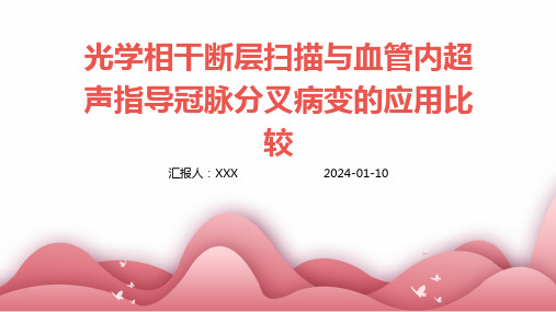 光学相干断层扫描与血管内超声指导冠脉分叉病变的应用比较PPT演示课件