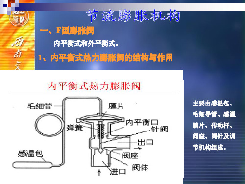 汽车空调节流膨胀机构111