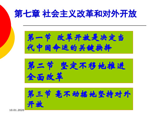 7毛和中特课件第七章精品文档51页