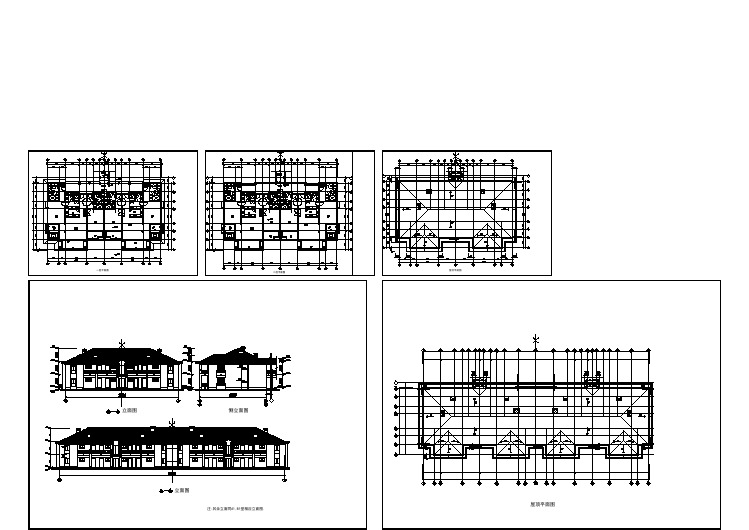 某高档酒店式公寓全套建筑设计施工图