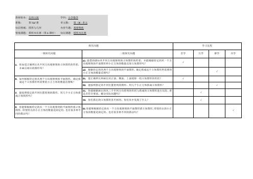 小学数学六年级上册 探究问题：搭积木比赛