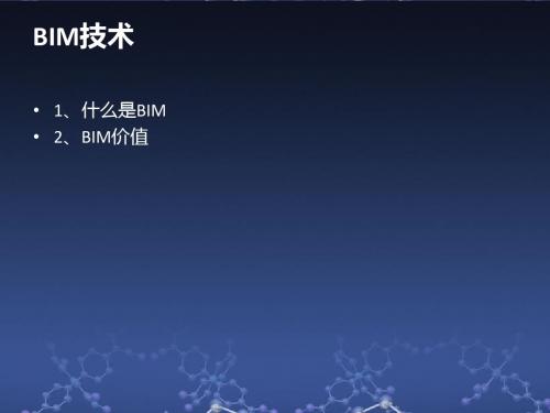 BIM技术简介