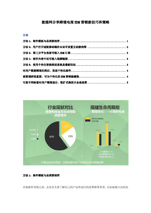 敦煌网分享跨境电商EDM营销新技巧和策略