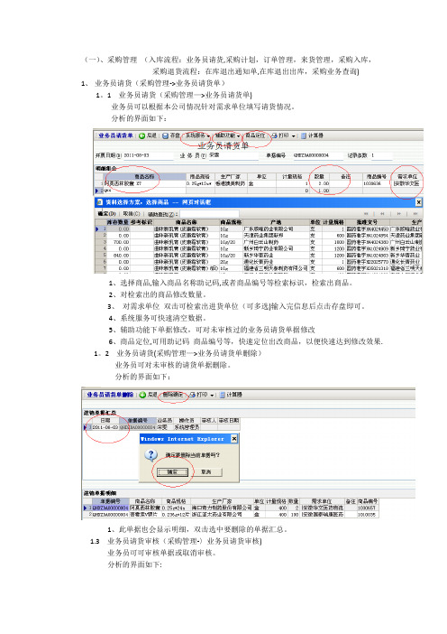 ccerp标准版本-采购流程详解