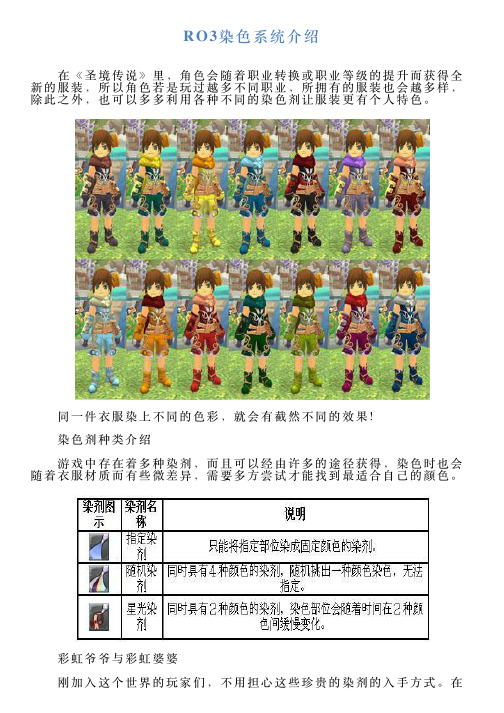 RO3染色系统介绍