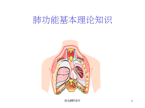 肺功能基础培训ppt课件