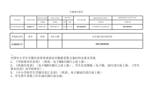 学校标识码