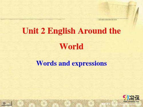 课件18：Language points