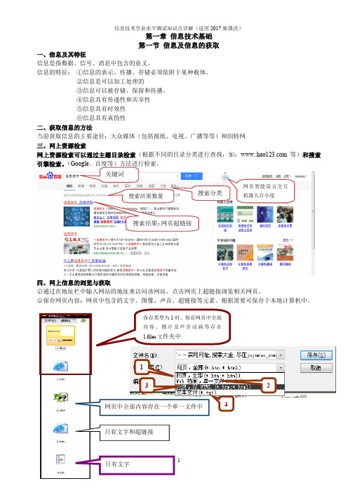 信息学考知识点详解(适用2017新课改)